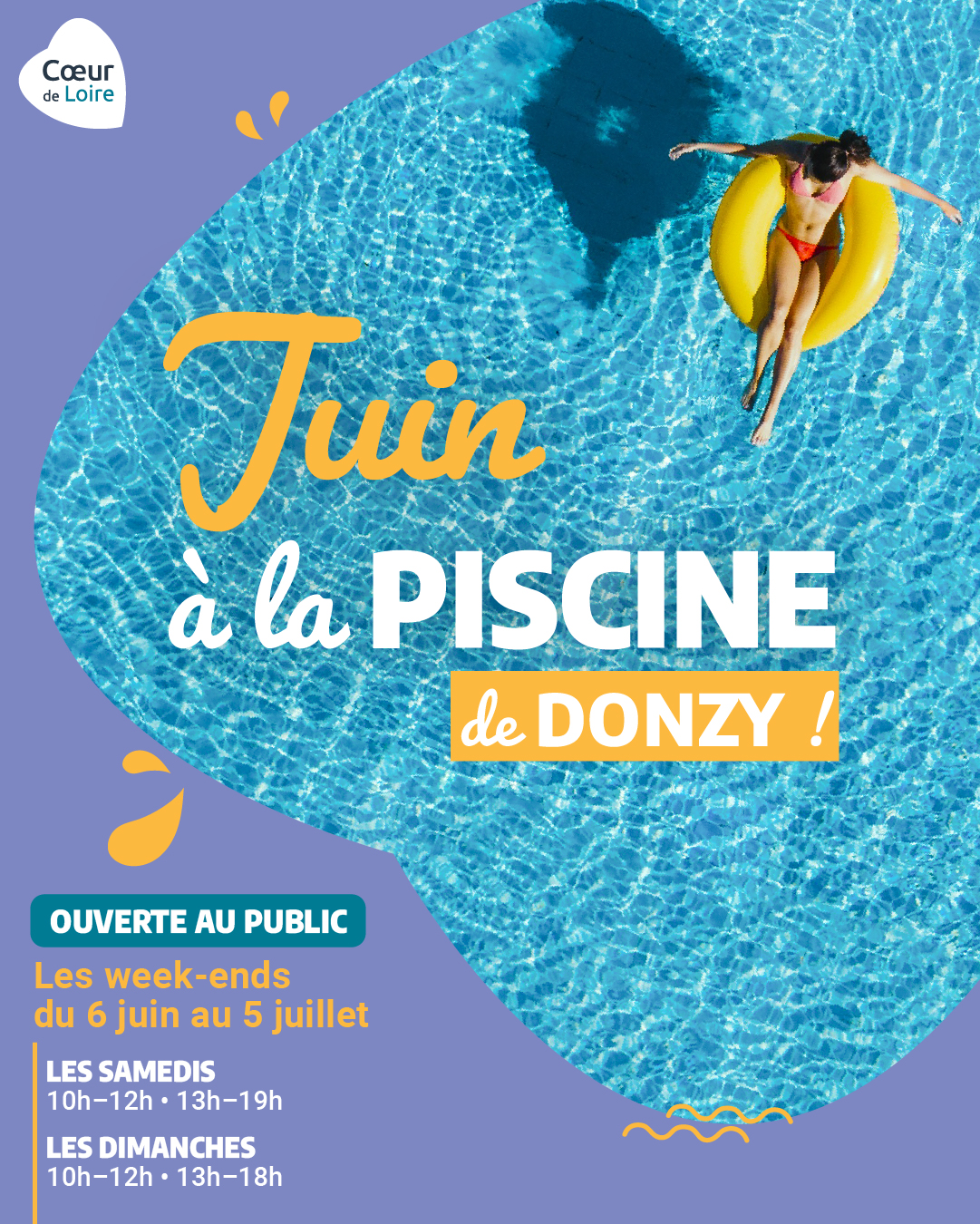 Tous à la piscine 